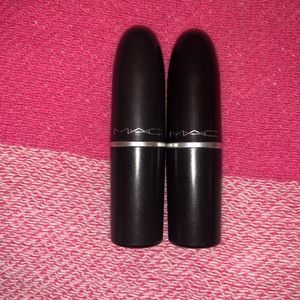 2 Mac Cosmetics Lipsticks